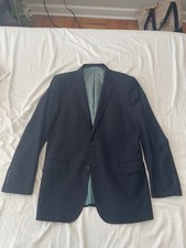 Giorgio Cosani Dark Blue Wool Suit Jacket, Chest 40