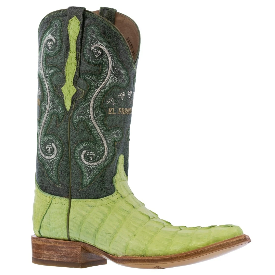 Green crocodile best sale boots