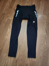 SOUKE SPORTS Men's SIZE XL Black Bike Cycling Padded Quick Dry Tights Pants