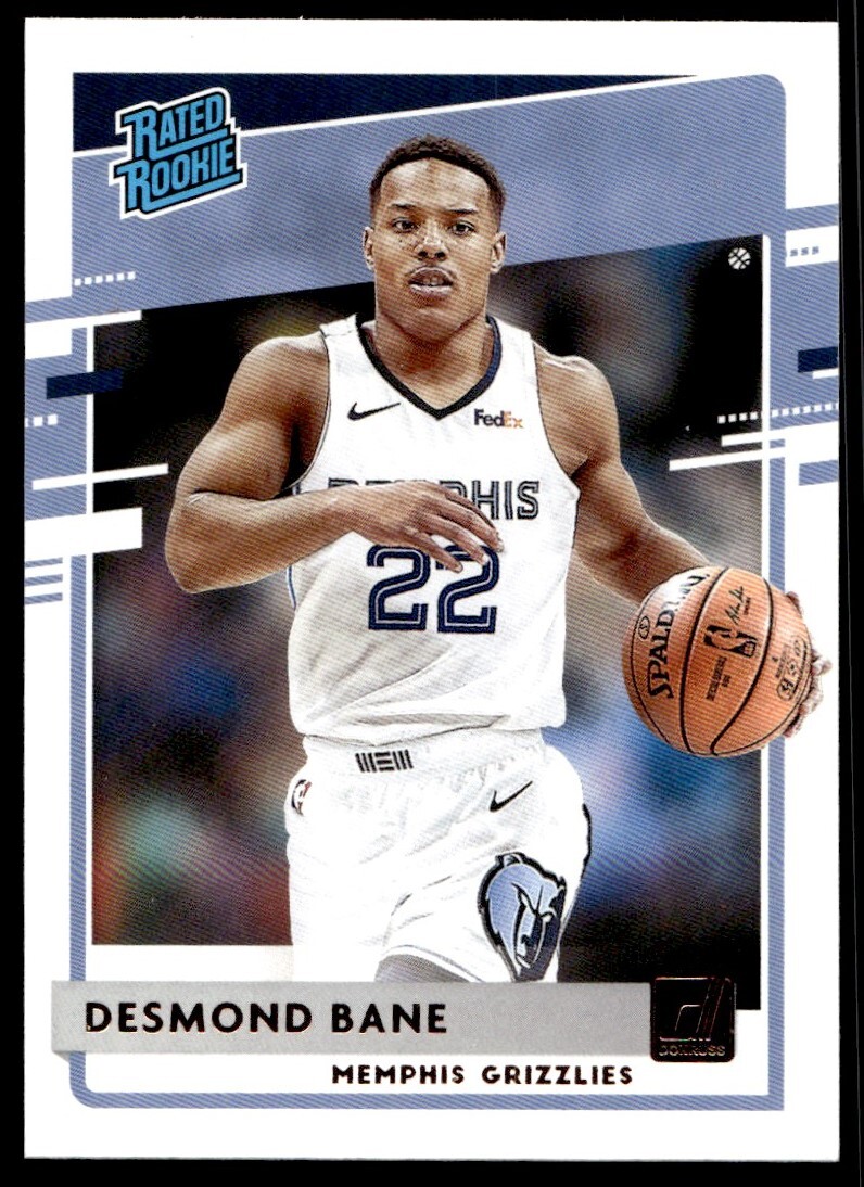 2020-21 Donruss Desmond Bane Rookie Memphis Grizzlies #240