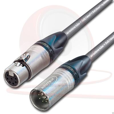 CAD M9 7 Pin XLR Röhrenmikrofonkabel. Neutrik. Sommer SC-Octave Mikrofonkabel
