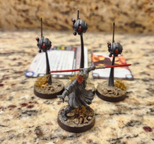 Star Wars Legion Miniatures Darth Maul and Sith Probes Droid Pro Painted READ