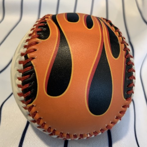 NASA Flames Matte Failure Is Not An Option Souvenir Baseball Ball - Picture 4 of 6