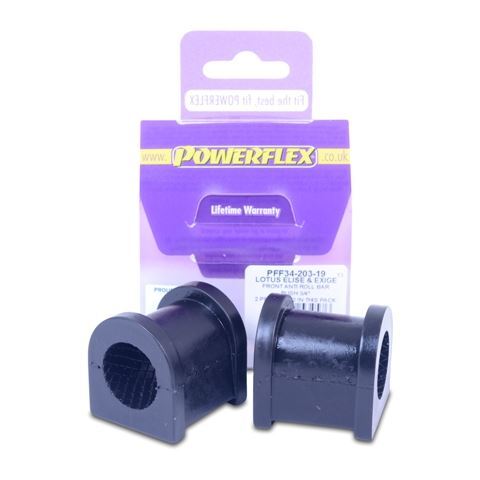 PFF34-203-19 POWERFLEX Front Anti Roll Bar Bush 19mm fit Lotus Tesla Vauxhall