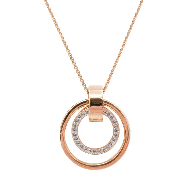 Swarovski hollow 2024 pendant necklace