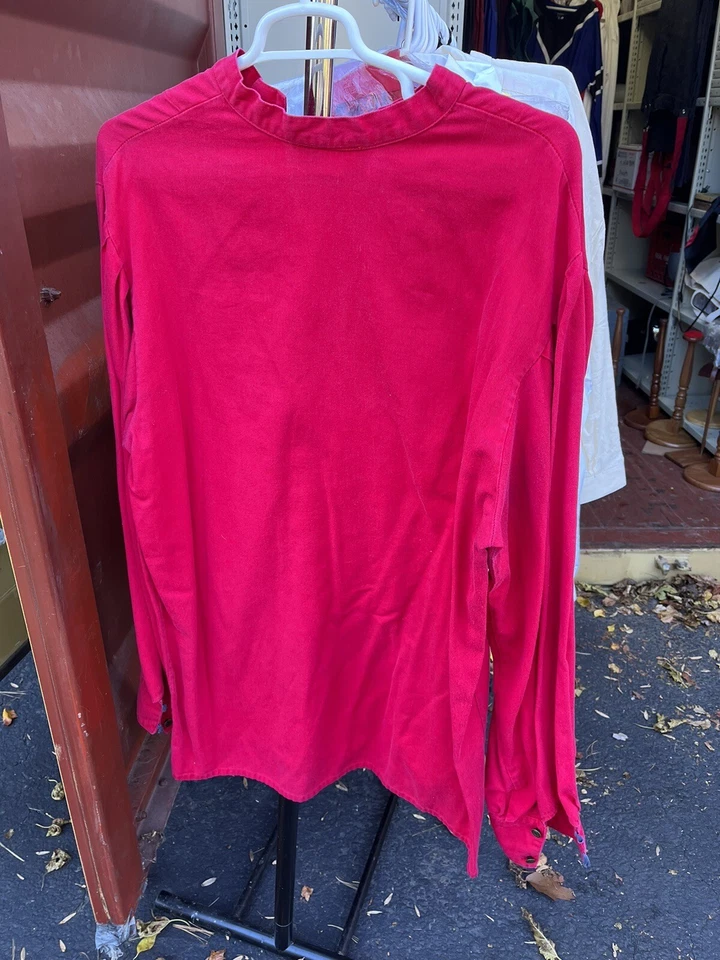 MENS - Xl Chivalry Sports Pirate LONG tunic Peasant COSTUME Renaissance Lords - Image 2 of 2