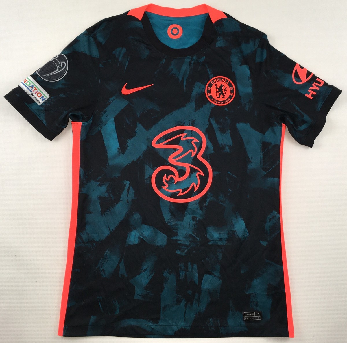 Chelsea FC 2021 2022 third #4 Christensen Denmark Nike UCL