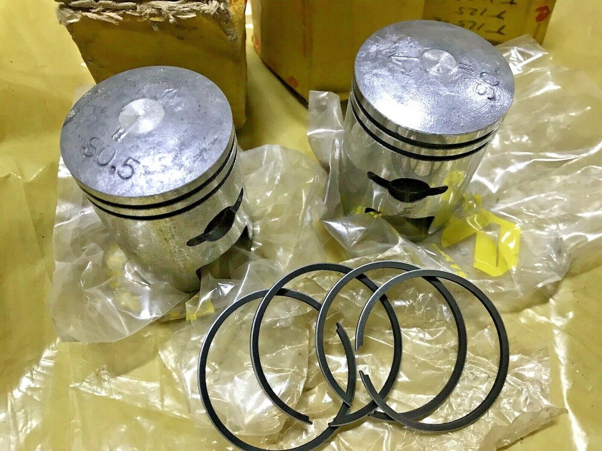 Suzuki T125 T125II T125R STINGER Piston&Ring 0.50 NOS 12110