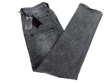 MBX Men  s Los  ngeles Denim Jeans 36X30 Slim Straight Stretch Black Pants New
