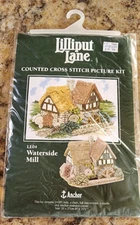 Anchor Lilliput Lane Waterside Mill Counted Cross Stitch Kit  LL04  Sealed