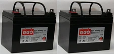 (Two) U1 Battery 12V 35Ah Wheelchair Scooter UB12350 Brand New *Fast Shipping*