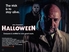 HALLOWEEN 1978 Quad poster print 30x40" John Carpenter Donald Pleasence FREE P&P