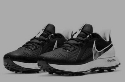 Nike Men's React Infinity Pro Golf Shoes Black / White - CT6620-003 Size 8.5