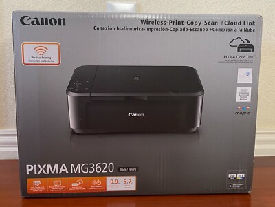 New Canon Pixma MG3620 Wireless All-In-One Color Inkjet Printer Mobile Printing