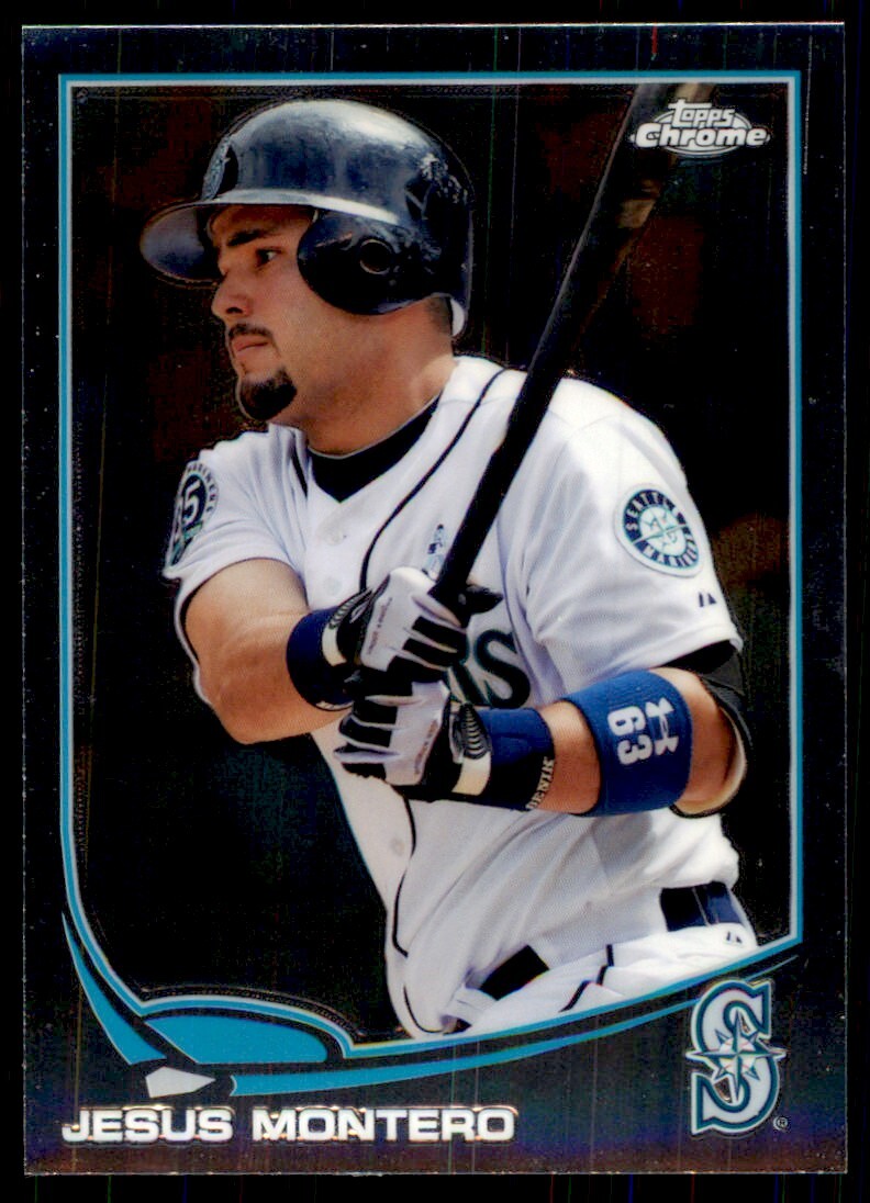 2013 Topps Chrome Jesus Montero Baseball Cards 3 eBay
