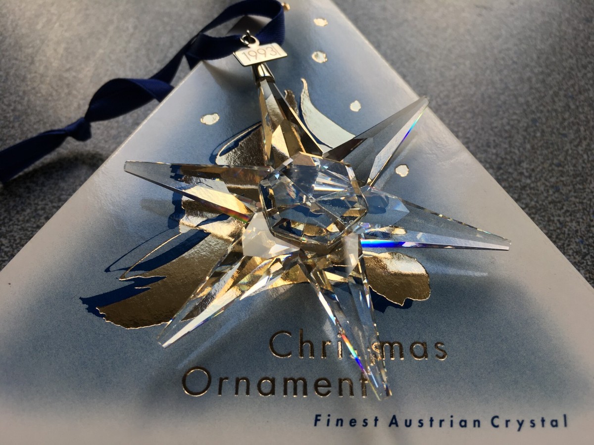 SWAROVSKI スワロフスキー クリスマスオーナメント 1993 Swarovski 