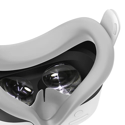Funda de cojín facial de silicona VR para accesorios Meta Quest 3S VR - Imagen 16 de 23