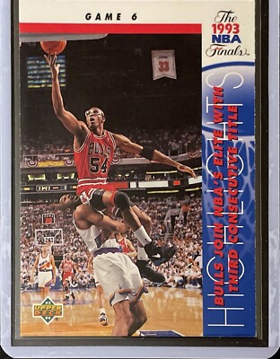 Horace Grant 1993-94 Upper Deck 1993 NBA Finals Chicago Bulls #203 