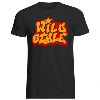 WILD STYLE T-SHIRT VARIOUS SIZES / COL 
