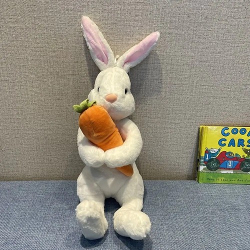 20CM Kawaii Plushie Bunny Stuffed Animal Carrot Plush Toy Soft Pillow Doll Kids