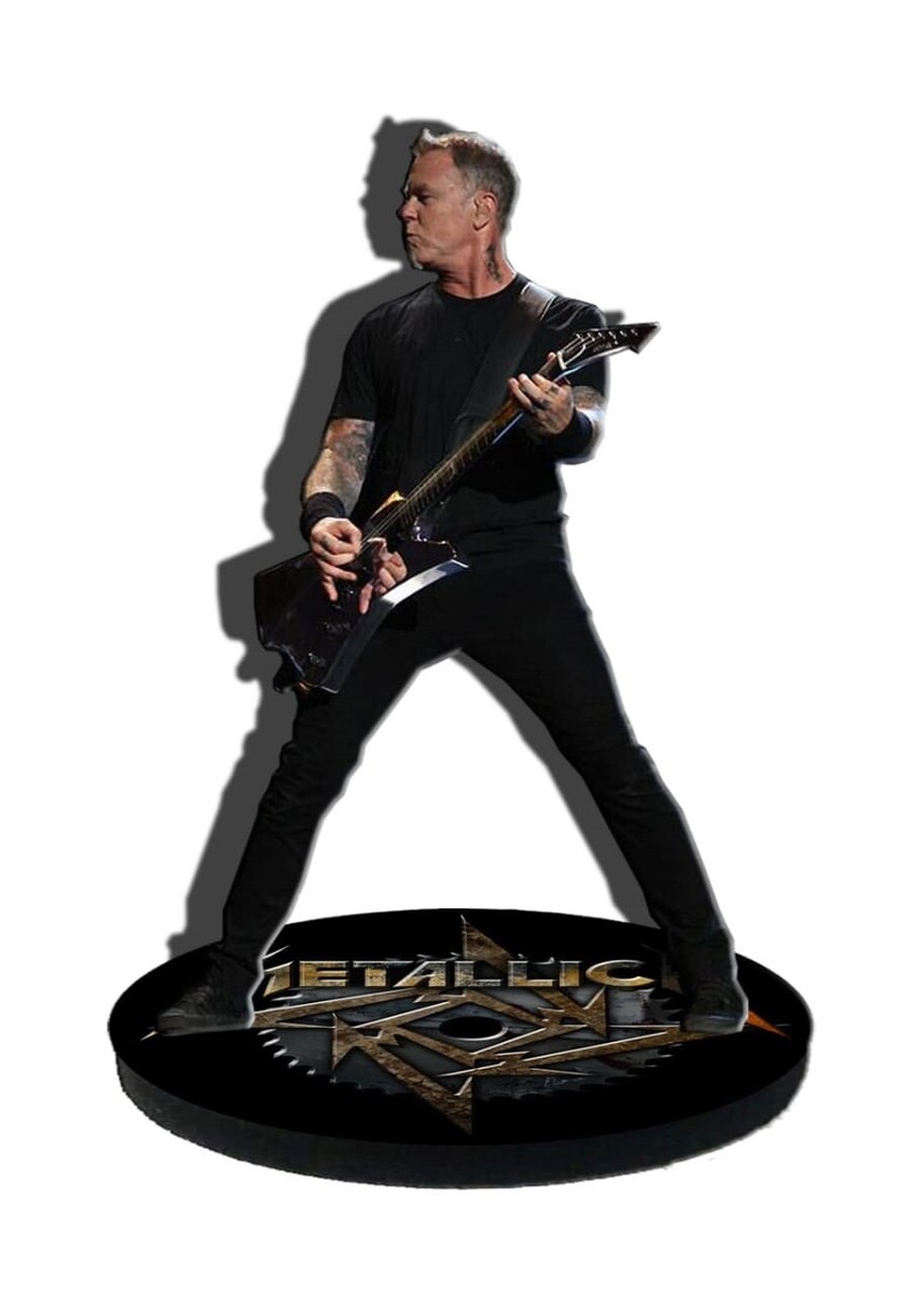 METALLICA - JAMES HETFIELD - WOOD FIGURE I - 22 cm fiberboard