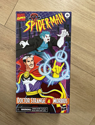 Hasbro Spider-Man Retro Marvel Legends Set Doctor Strange & Morbius
