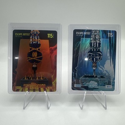 2026 Bo Jackson Battle Arena Escape Artist Jordan Spieth Battlefoil Ice Fire Lot