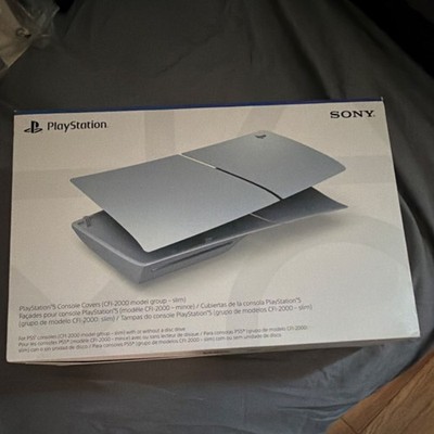 Sony PlayStation 5 CFI-2000 Slim Faceplate Sterling Silver Console 