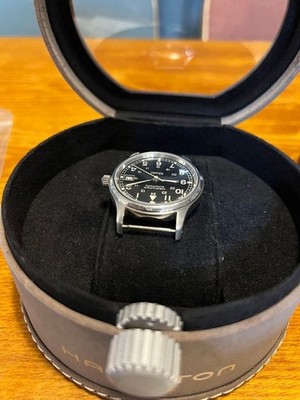Hamilton Khaki Field Men's Black Watch - 9721B for sale Hamilton Khaki Field Men's Black Watch - 9721B for sale