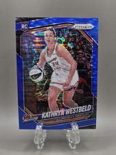 2025 WNBA Prizm - Kathryn Westbeld (RC) Blue Hyper Prizm /199 Phoenix Mercury