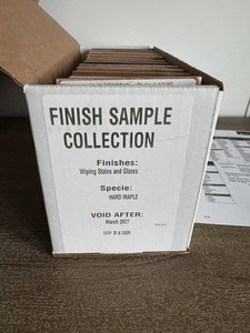 Conestoga Wood Cabinet Finish Sample Kit - Maple