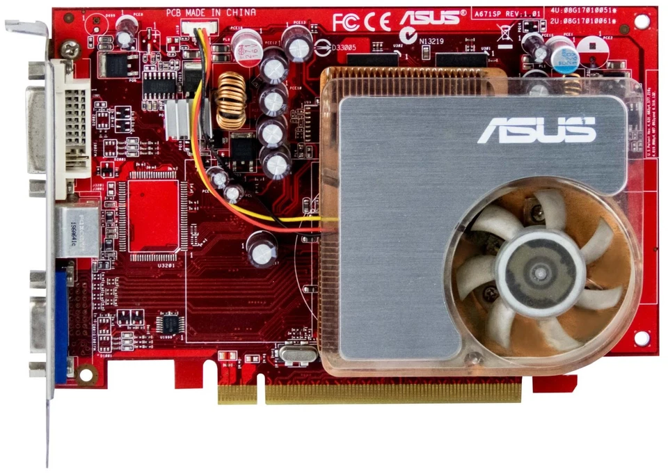 Graphics Card Asus ATI Radeon X1650 Pro 256MB EAX1650PROGE/HTD/256M/A A671SP - Image 2 of 2