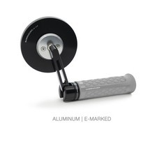 Specchietti Barracuda SKIN-S BAR END B-LUX Universali Moto Nero