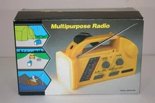 Multipurpose radio - new in unopened box. Great for camping and emergencies
