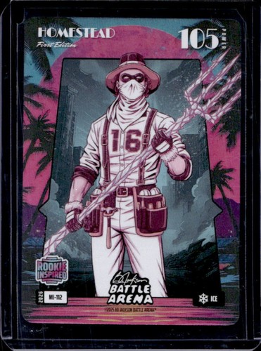 2025 Bo Jackson Battle Arena Nick Kurtz Homestead Ice Rookie RC #MI-112