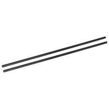 2 szt. rur z włókna węglowego 8 x 10 x 420 mm gładki splot błyszczący pręt powierzchniowy