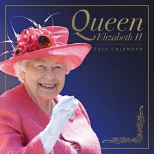 2026 Queen Elizabeth II Wall Calendar by Carousel Calendars (English)