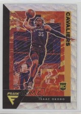 2020-21 Panini Flux Rookies Asia Silver Wave Prizm Isaac Okoro #213 fm0