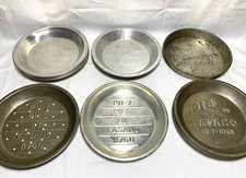 Mixed Lot 18 Vintage Pie Pans Fasano, Bakers Square, Poppin Fresh & Py-O-My Cake