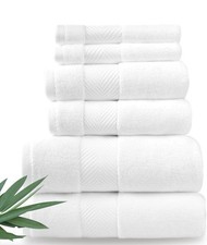 Ultra Soft & Plush Viscose from Bamboo Bath Towels - 700 GSM Luxury Bath Towe...
