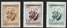 Hungary Stamp 1140, C168-C169  - Bela Bartok, composer