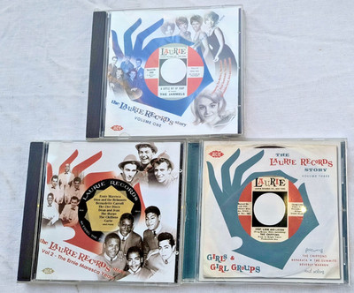 THE LAURIE RECORDS STORY VOL. 1 / 2 / 3 CD (ERNIE MARESCA, CHIFFONS, DION)
