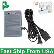 Sewing Machine Pedal Power Cord For Brother JX2517 LX3817 1034D XL2600 LS2125