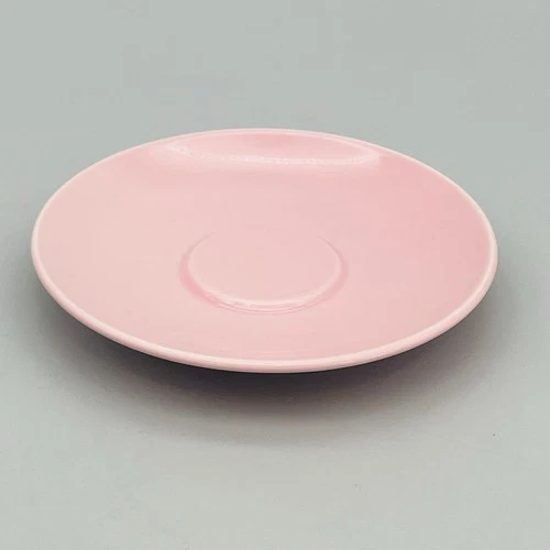 Vintage PINK Colorways by Lindt-Stymeist 4-3/4" Saucer for Demitasse Cup 1980's
