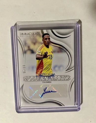 2024-25 Panini Immaculate Collection - Modern Marks Yerry Mina #MM-YMI /25 Auto