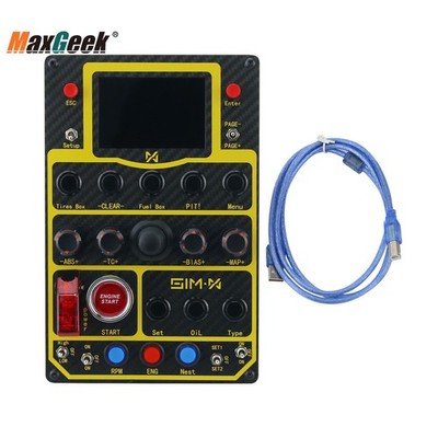 Simplayer 3.5 Inch SIM Car Racing Control Box for Thrustmaster Simagic Fanatec