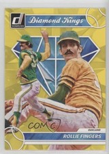 2023 Panini Donruss Diamond Kings Yellow Rollie Fingers #18 HOF e9p