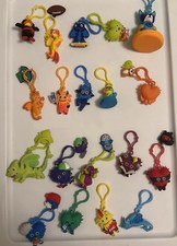 Kids American Heart Challenge Keychain  Charms 19 Keychains 8 Charms