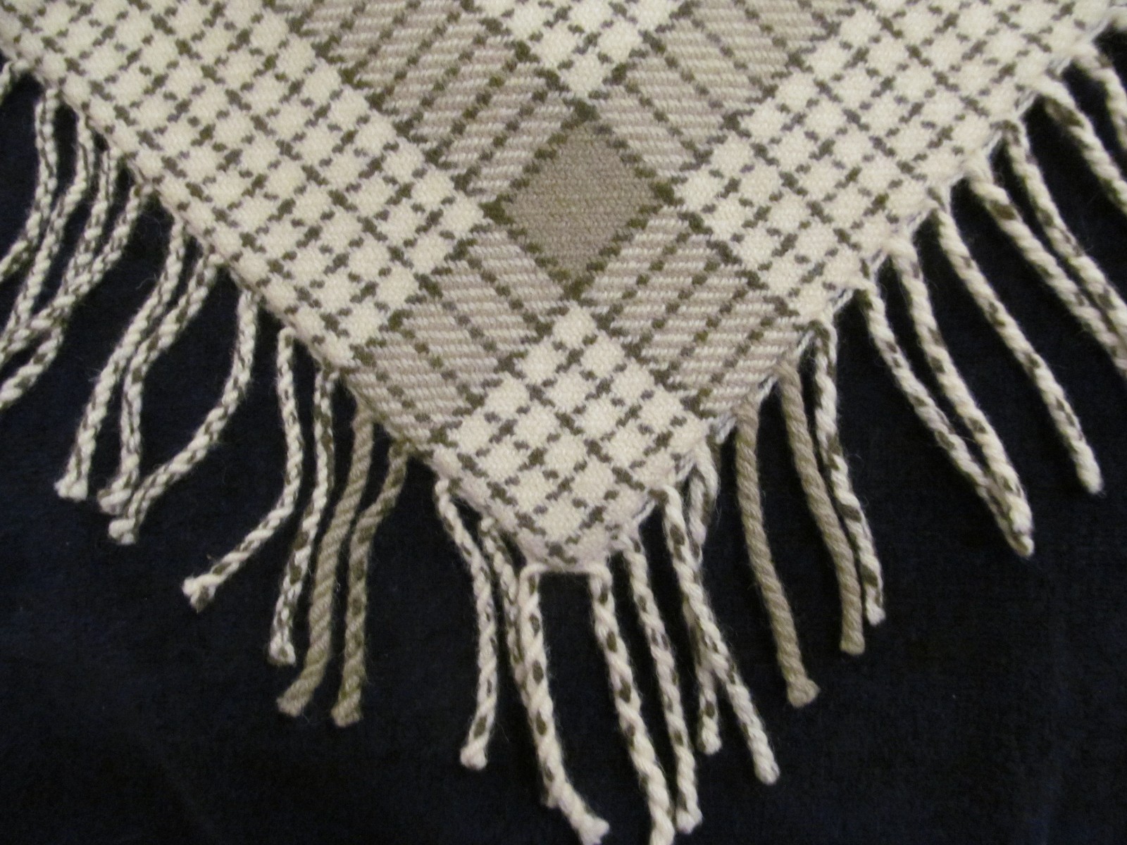 Ralph Lauren Set Of Two Wool Decorative Pillowcases With Fringe 26X26 New Other thumbnail 3