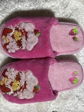 Vintage Strawberry Shortcake Slippers 2005 Size S 5-6